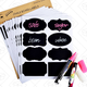80-pack chalkboard labels with two markers, $8 with code YHO48KEA